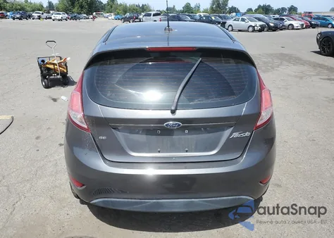 2017 Ford Fiesta Se из США, поврежденный, VIN 3FADP4EJ8HM119855